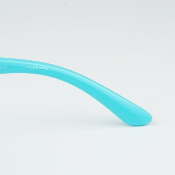 NEW Burberry JB4387 405087 KIDS Yellow Blue Dark Grey Shield Unisex Sunglasses - Picture 7 of 9